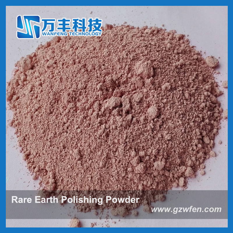 Полировальный порошок редкоземельный красный D50 2.8 мкм