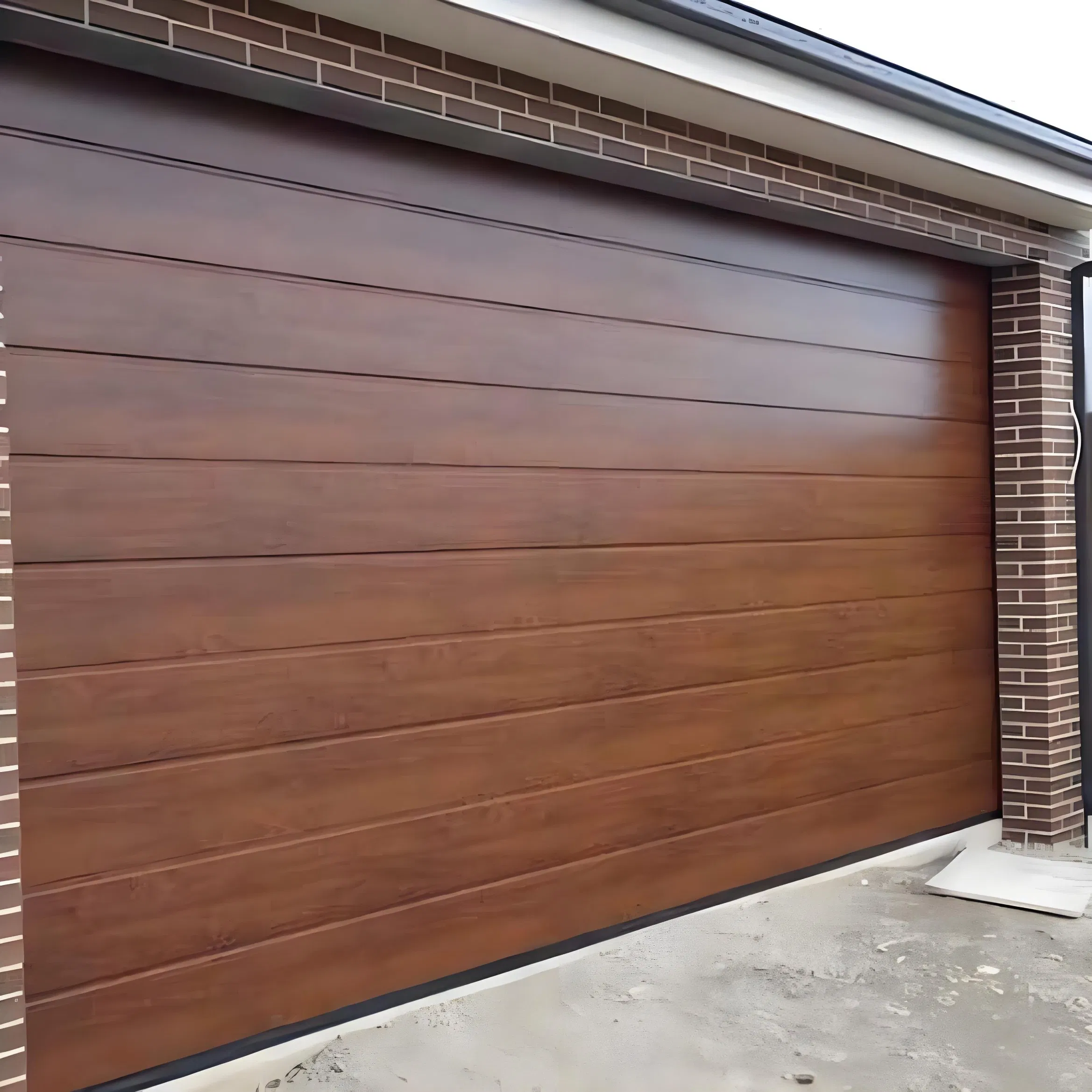 Heavy Duty Electric Overhead Garage Doors with Insulated Thermal Features Low Price Garage Doors Factory Wholesale Garage Gate Door Sectional Garage Door