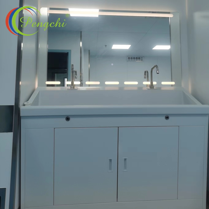 2 Person's Automatic Flush Water Hospital Sink