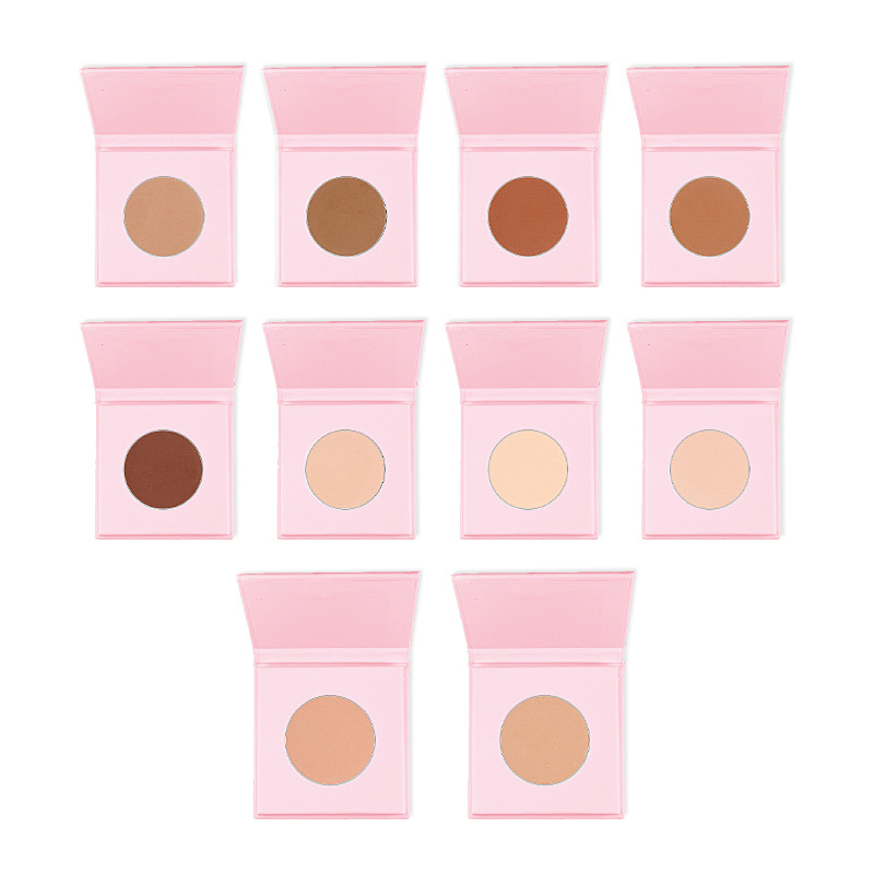 No Logo Oil Control Contouring Pressed Powder Palette Makeup Matte Contour Palette
