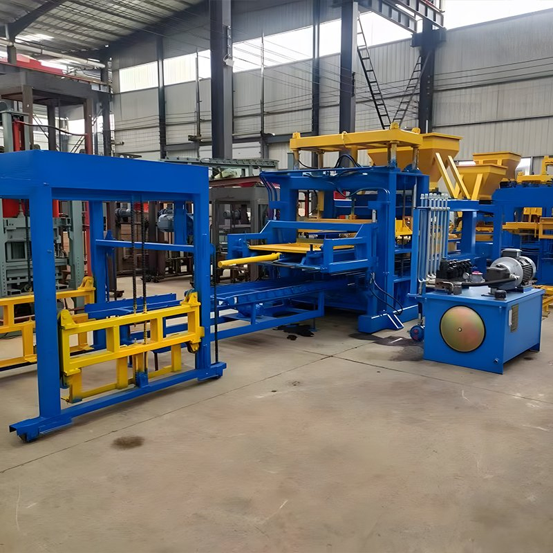 Energy-Saving Fully Automatic Hydraulic Brick Making Machine Line for Eco-Building