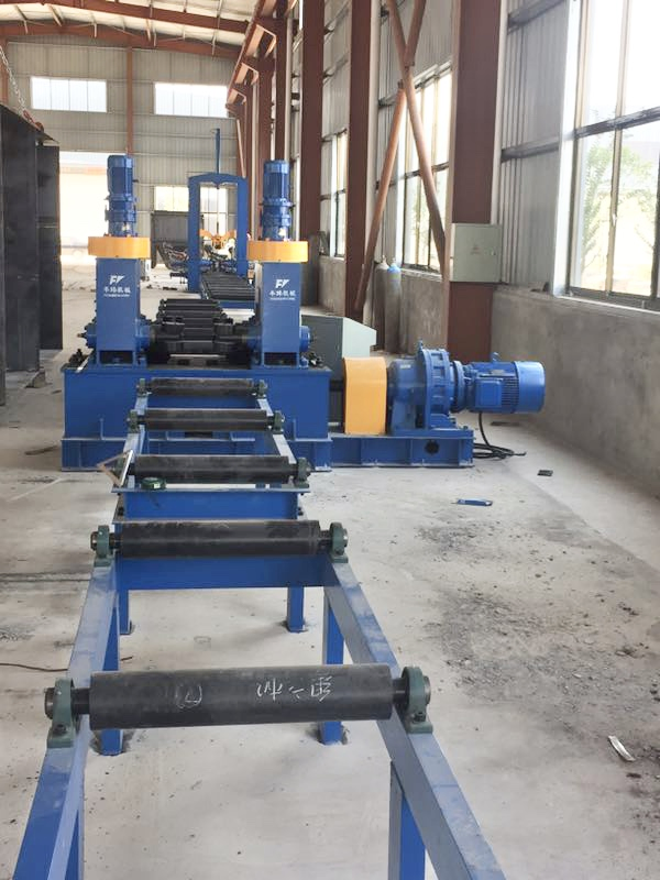 Heavy-Duty Beam Straightener for Steel I and H Beams