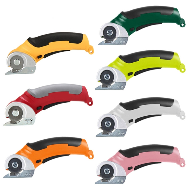New Arrival 2000mAh Electric Rotary Cutter Cordless Scissors for Fabric/Leather/Paper