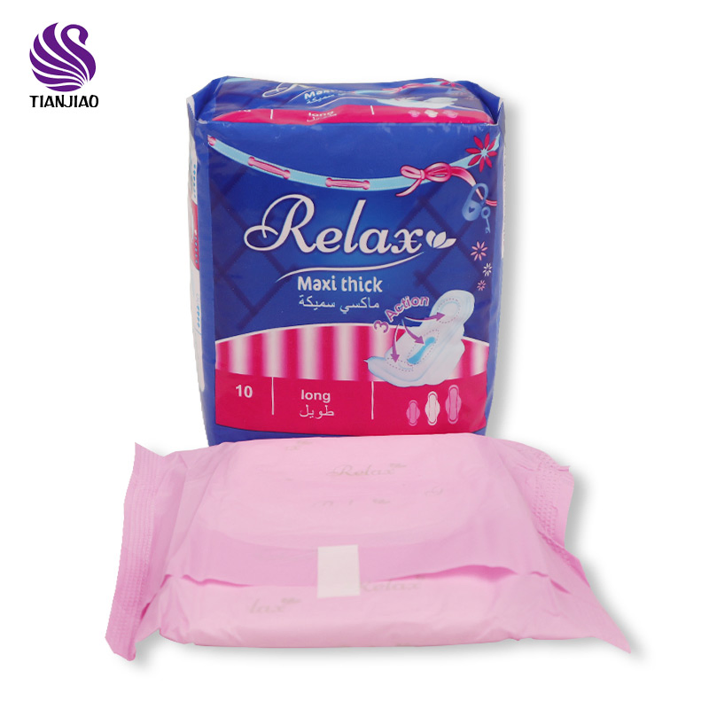 High Quality Relax Sanitary Napkin with Super High Absorbency