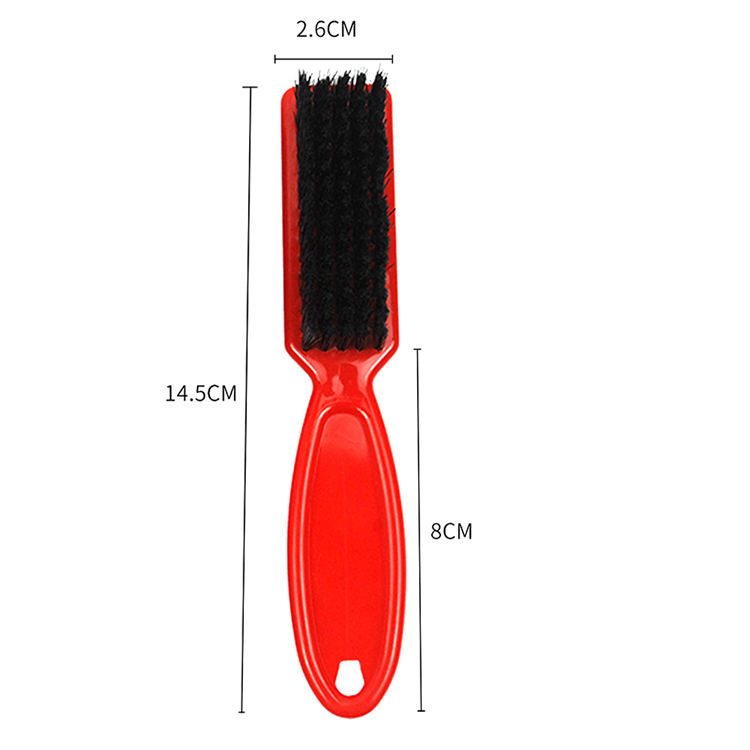 Removal Black Private Label Duster Shave Vegan Mens Barber Neck Paddle Custom Beard Brush
