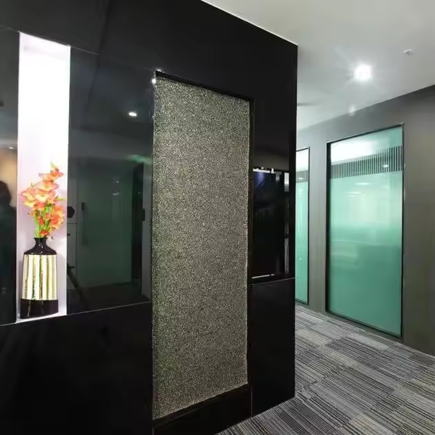 Matte Finish, Custom Color Back Painted & Lacquered 4mm-12mm Building Glass for Furniture