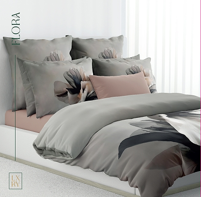 Stylish 50/50 T/C Printed Bedding Sets for Modern Homes