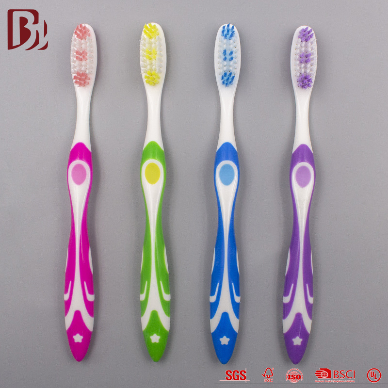 Fast Delivery Comfortable Handle Toothbrush with Custom Logo
