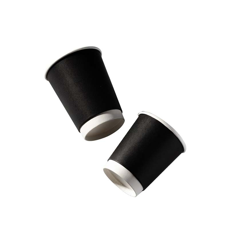 Двухслойные бумажные стаканы для кофе и чая, 12 унций