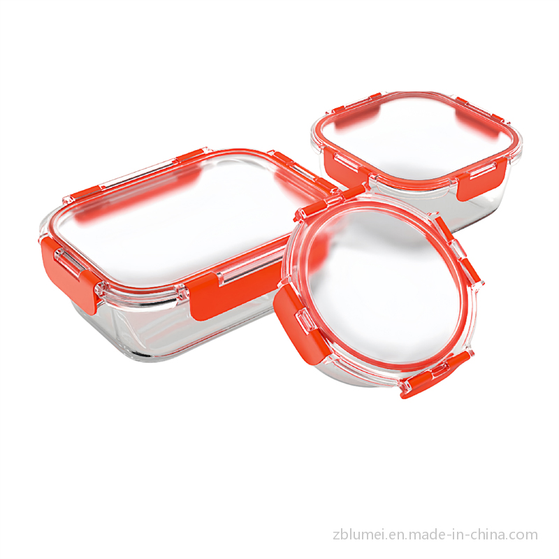 Whole Airtight Heat Resistant High Borosilicate Glass Food Storage Container - Microwave, Freezer & Dishwasher Safe