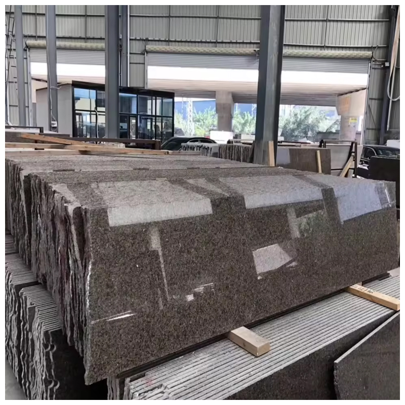 Tropical Brown Granite Granite for Kitchen Countertops and Wall Facade Tiles