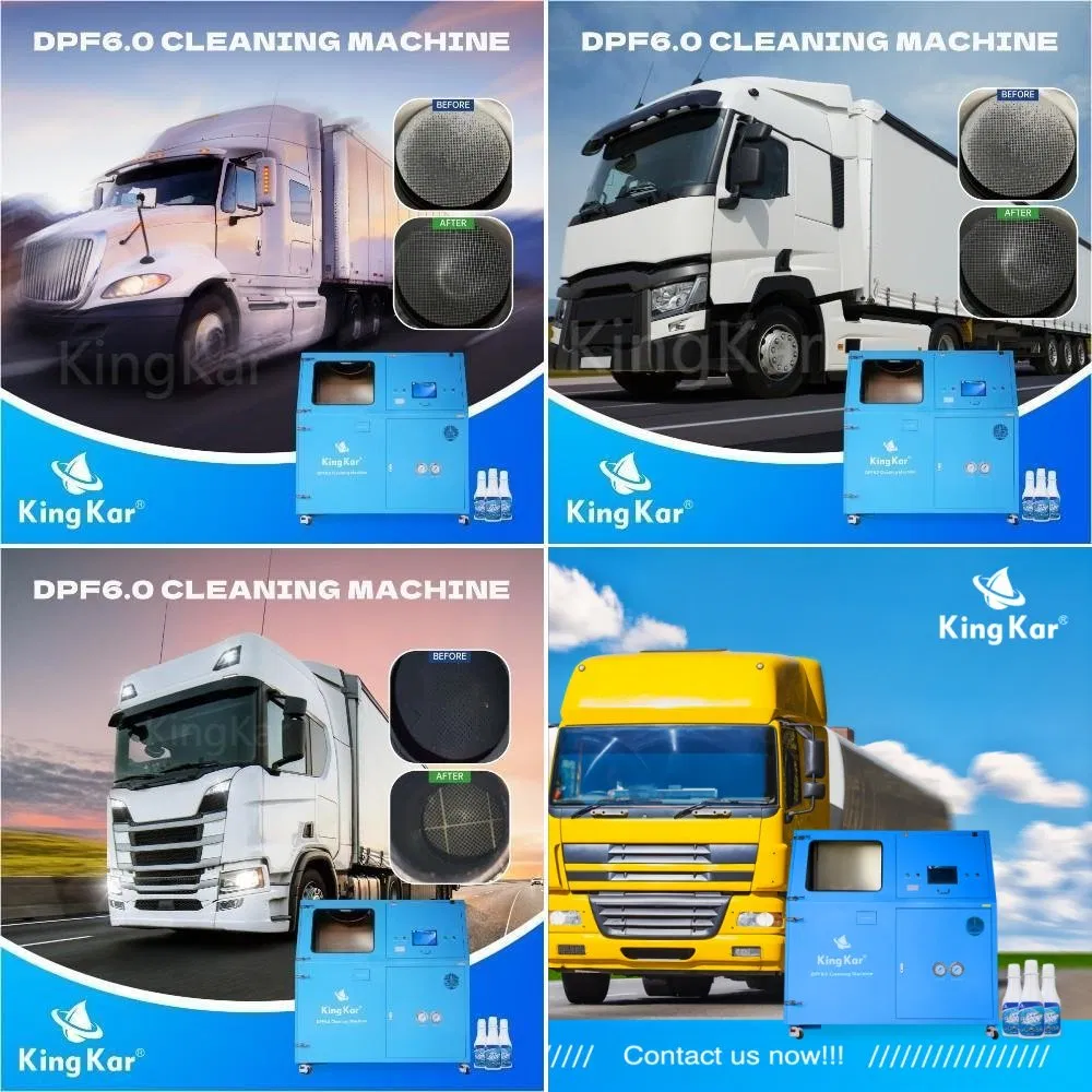 Машина для очистки сажевых фильтров DPF и SCR