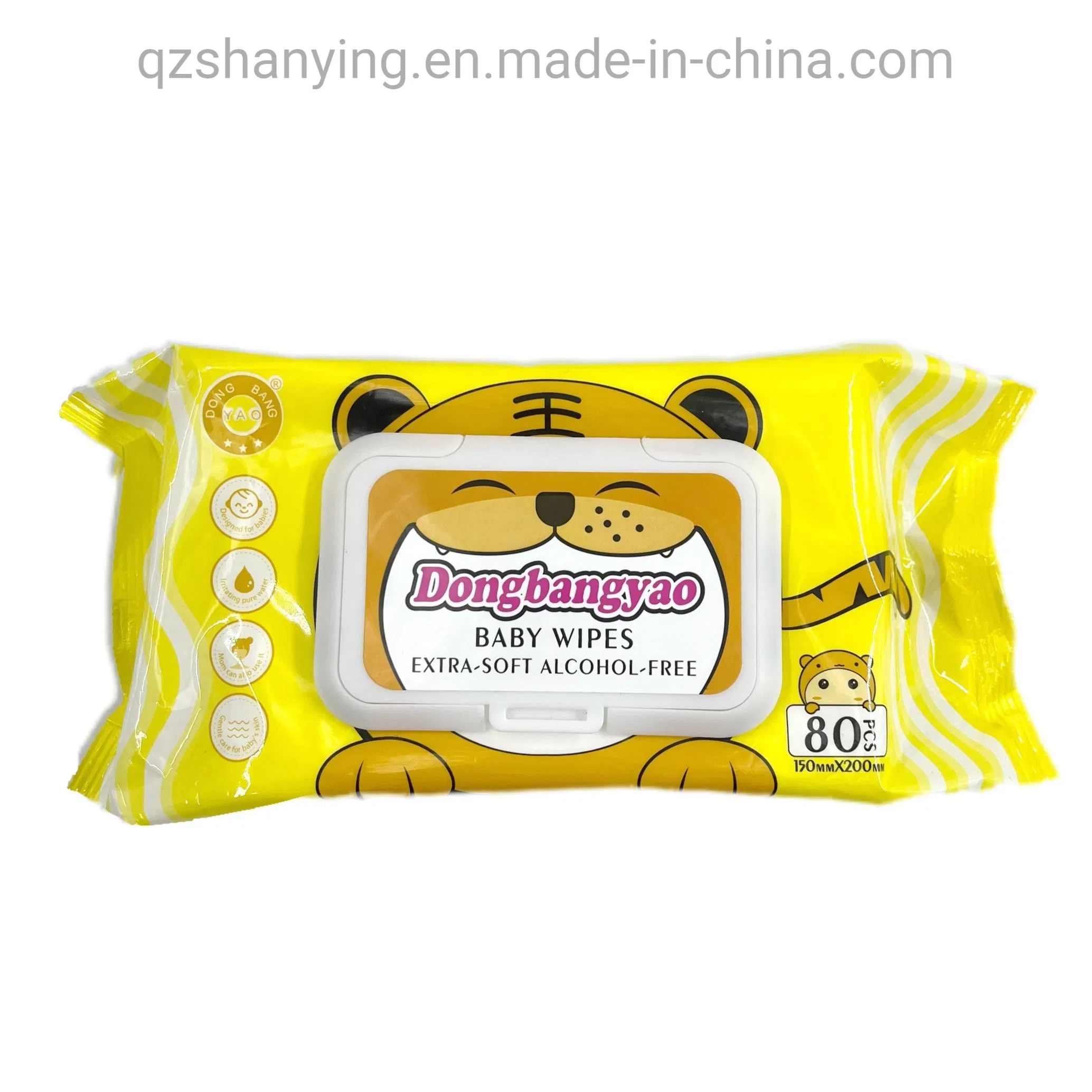 Stylish Baby Wet Wipes with Cute Packaging for Easy Use