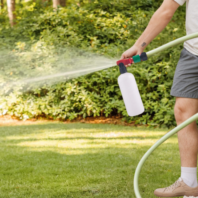 Hot Selling Customized Hose End Mixing Sprayer Nozzle Refillable Sprayer Head