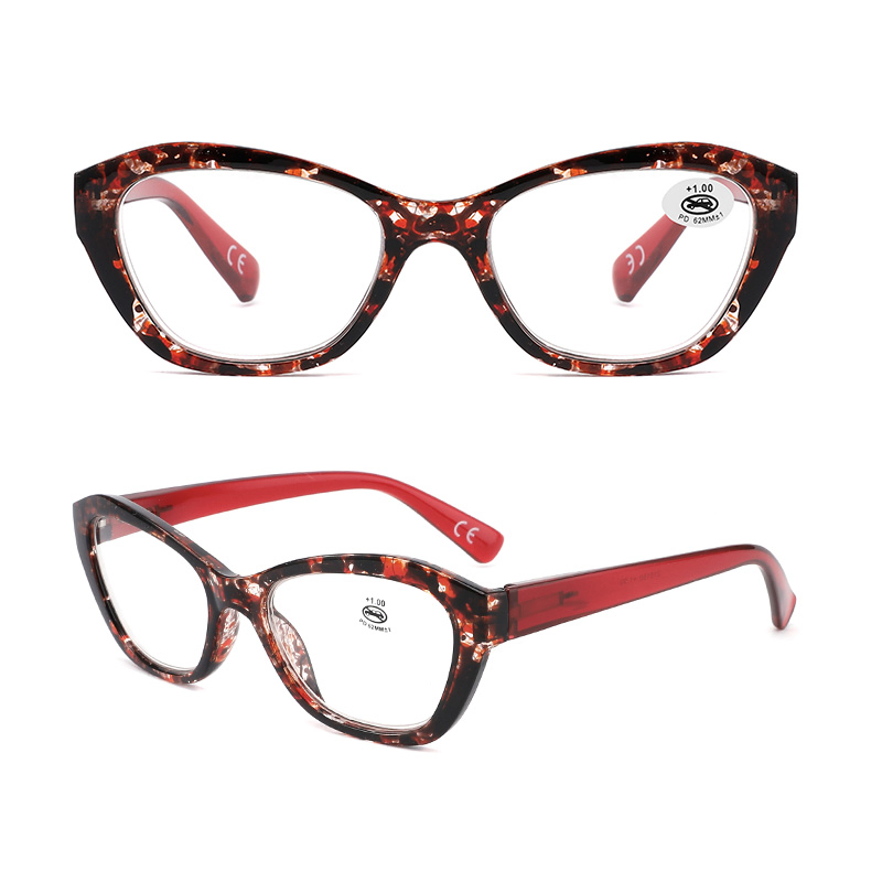 2022 Italy Designer Reading Glasses Retro Plastic Optical Progressive Reading Glasses