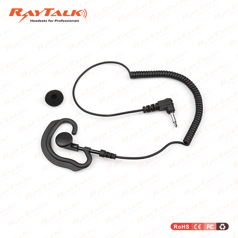 Receive Only Earpiece Two Way Radio Earphone