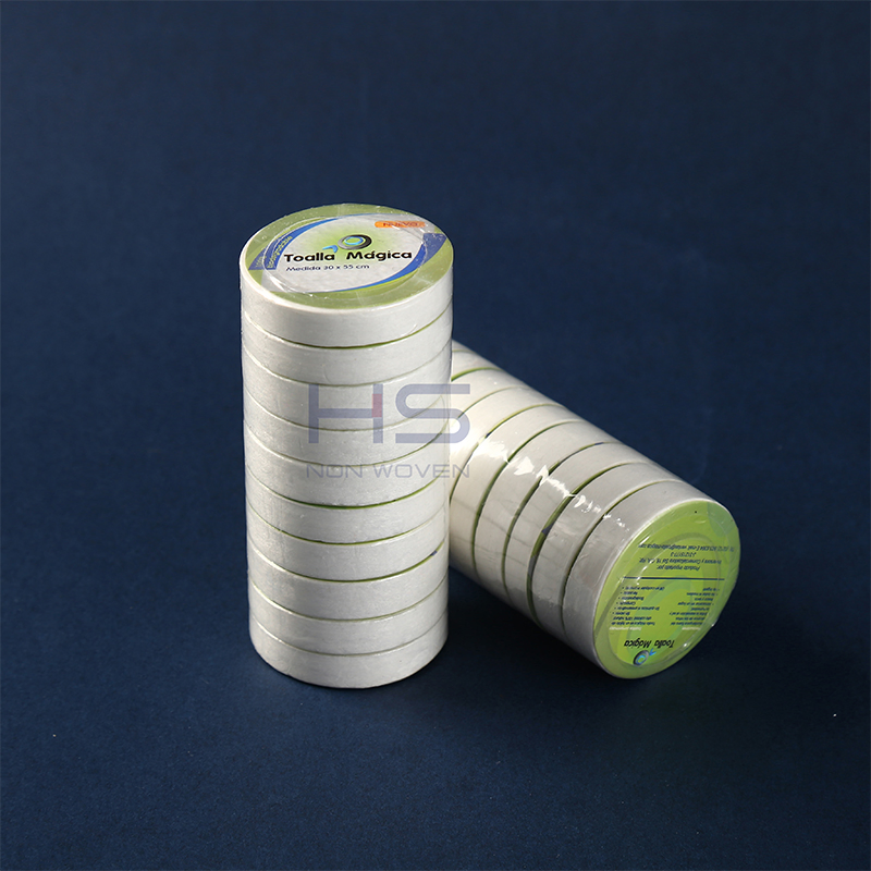 Compressed Mini Magic Tissue Coin Towel Face Towel