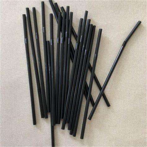 Food Grade Custom Disposable Plastic PP Flexible Straw for Takeaway