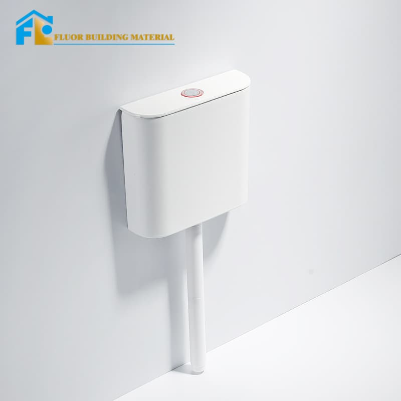 Fluor 2025 PP Two Piece Squat Toilet Water Tank Toilets Accessories for Public Bathroom
