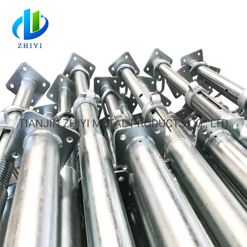 Spanish Etais Metallique Scaffold Jack Nut Concrete Steel Support Push Pull Telescopic Post Shore Scaffolding Jack Concrete Prop