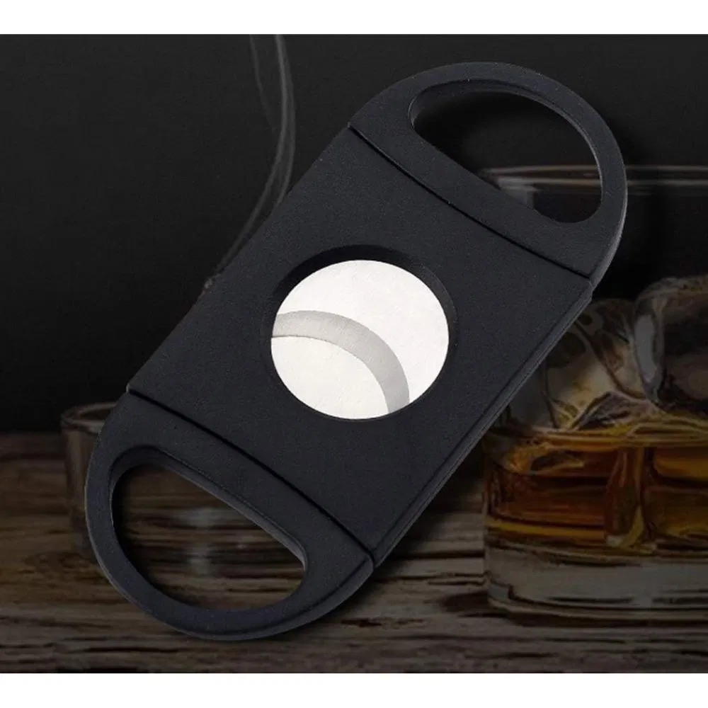 Портативный карманный двойной гильотинный нож для сигар