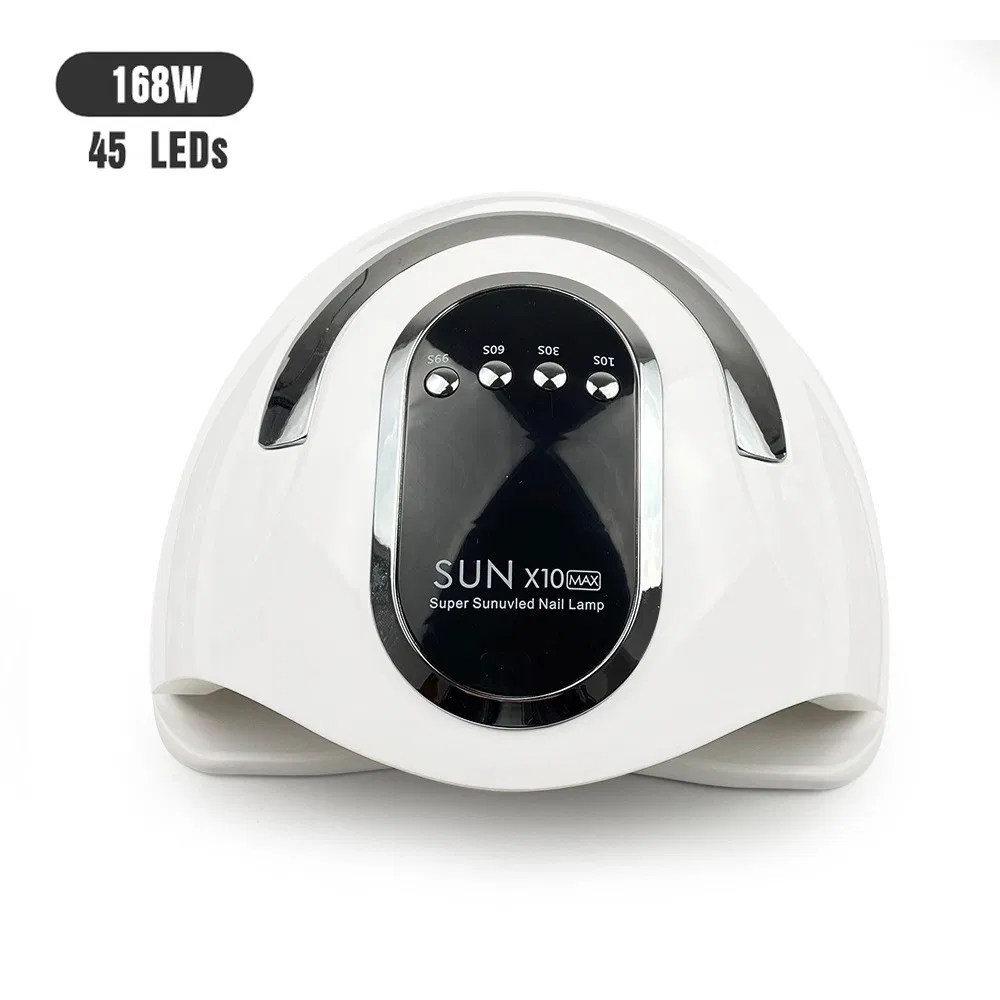 120W High Power UV/LED Nail Art Lamp 54 Double Light Beads Precise Digital Timing Portable & Professional