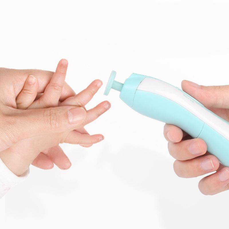 2025 Portable Electric Nail Trimmer for Newborn Manicure Quiet Nail Trimmer Electric Baby Nail File