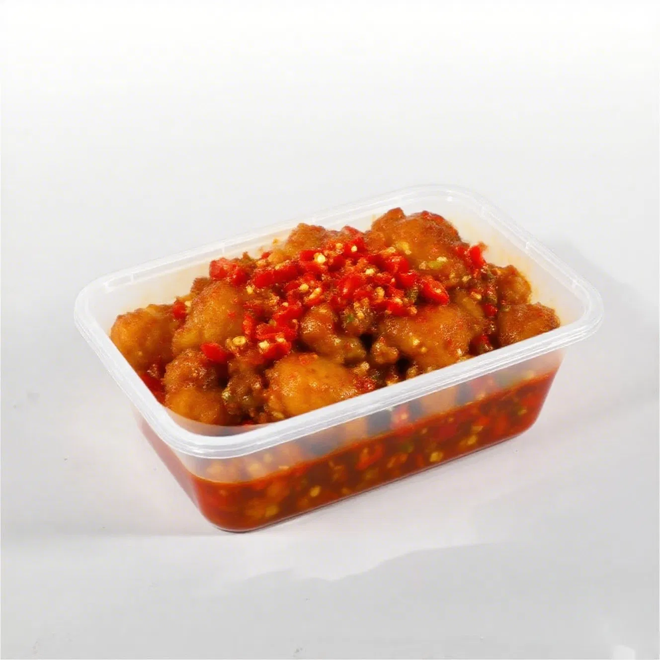 Контейнер для еды на вынос одноразовый, термостойкий