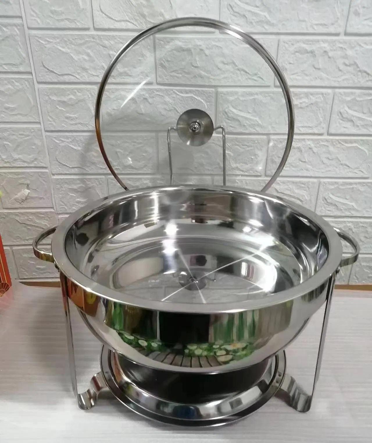 Economic 4 Liter Catering Prep Savour Stainless Steel Food Warmer