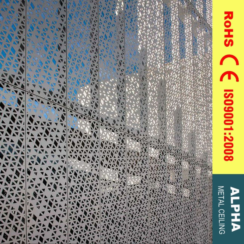 Building Decorative Material Indoor Outdoor Aluminum Curtain Wall Solid Panel