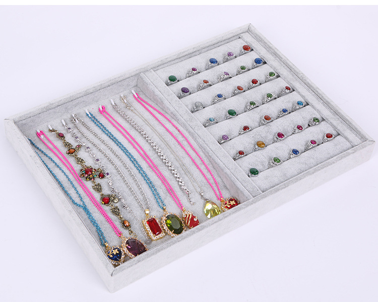New Design Velvet Bracelet and Ring Display Tray