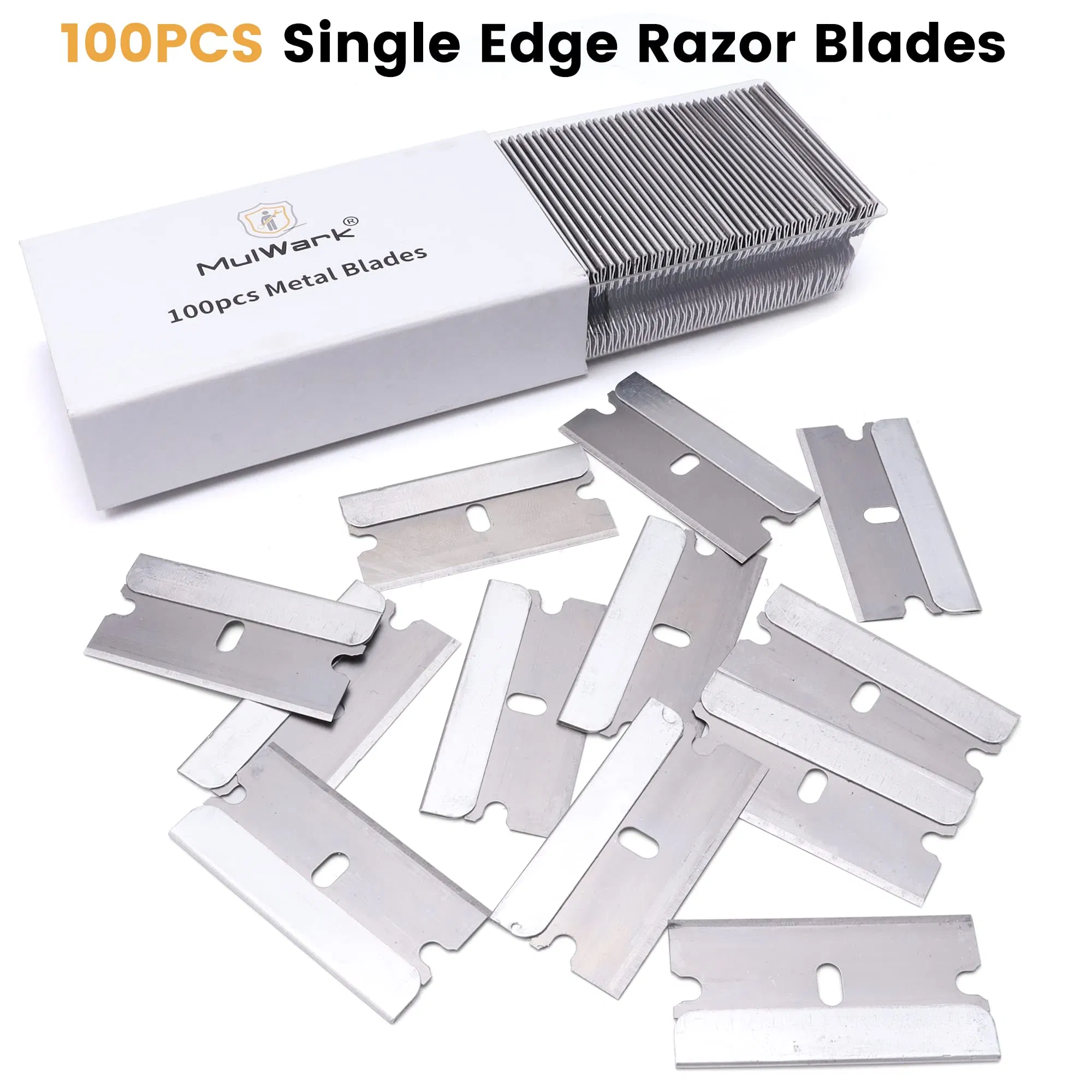 Hautine Metal Razor Blade Single Edge 40X19mm