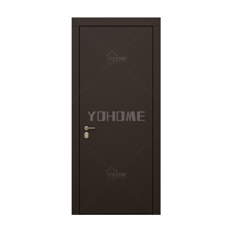 China Top Manufacturer Custom Interior Fireproof Wood Door Interior Home Door with Frame Solid Wood Custom Interior Doors Bedroom Interior Door
