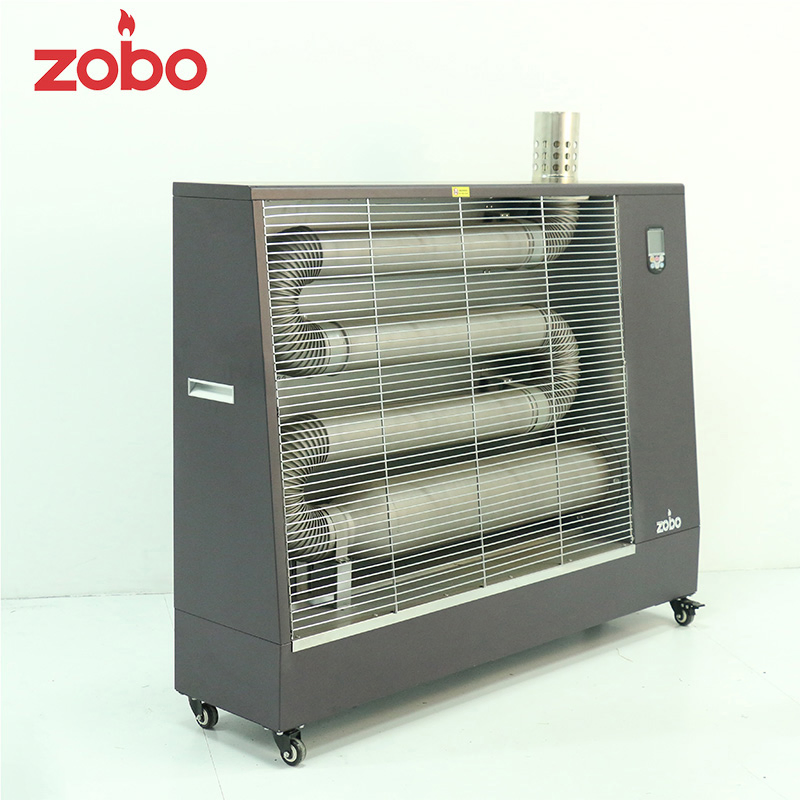 Remote-Controlled 16kw Diesel Heater CE Marked, Tip-Over Safety Ideal for Pavilion, Warehouse, Garage & Indoor Use