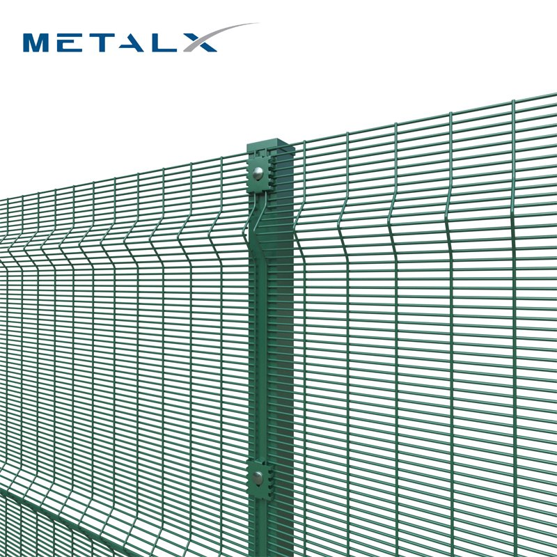 Chinese Factory Supply Powder Coated 358 Anti Climb Clear View Fence Panels