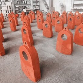 High Quality Bi-Metal Composite Crusher Hammer Head