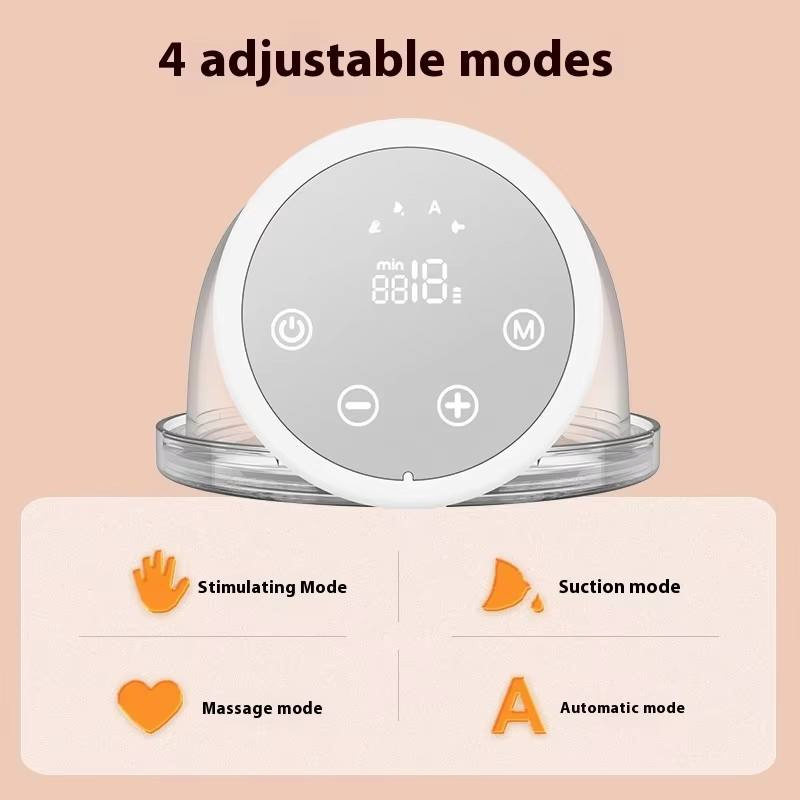 Portable Low Noise Hands-Free Feature Milk Suction Wearable Electric Breast Pump