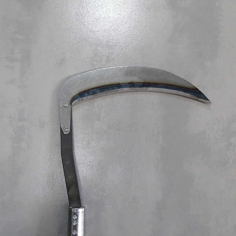 Factory Wholesale Gardening Tools Grass Sickle Steel Garden Scythe with Wooden Handle