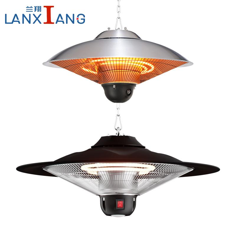 Stainless Steel Waterproof Ceiling Heater with LED and Remote Control for Bathroom