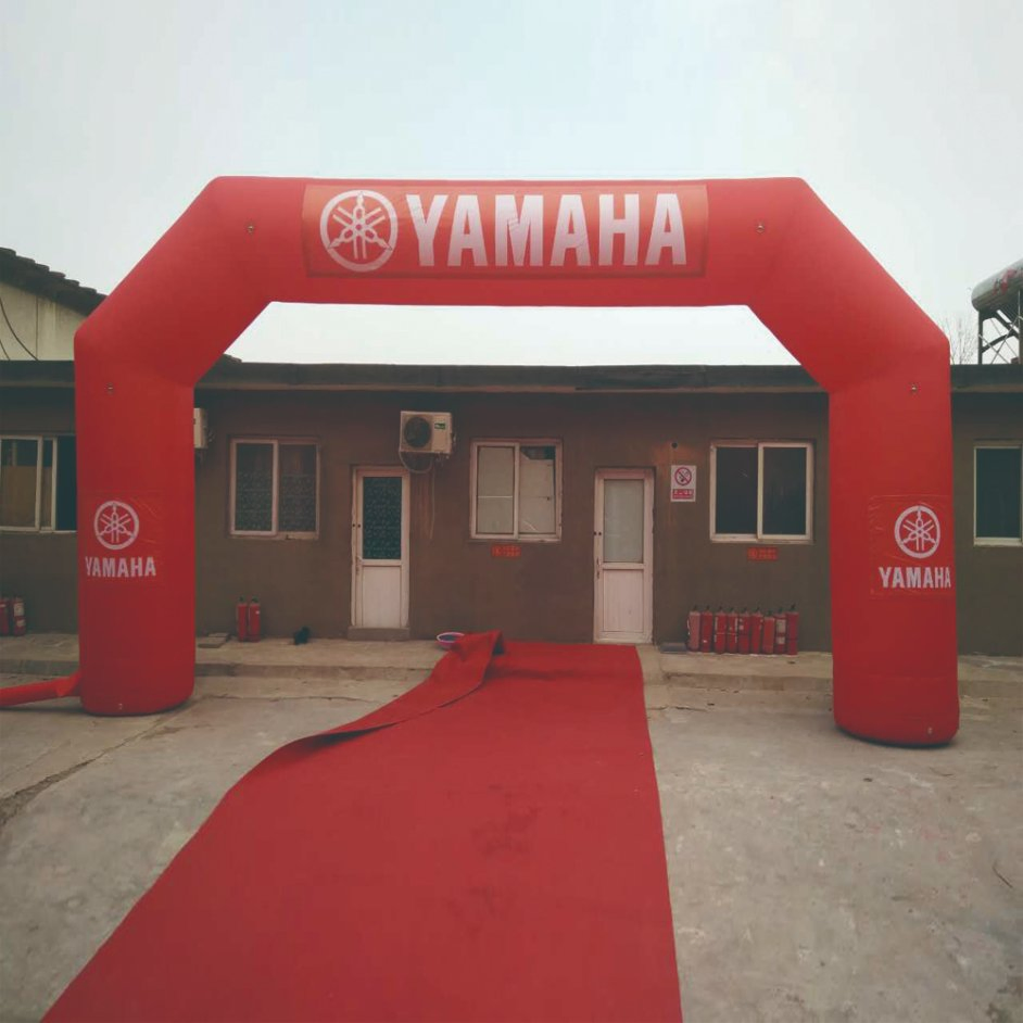4m/6m/8m/10 Custom Welcome Start Finish Line Inflatable Entrance Arch