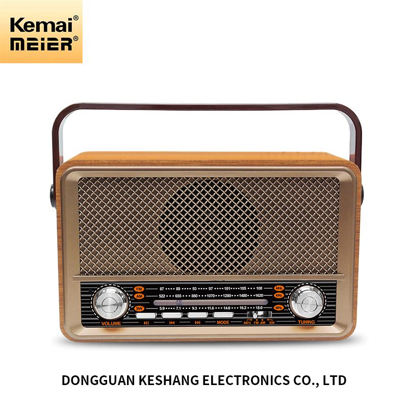 Retro Vintage Retro Radio MD- 511bt USB Rechargeable Bluetooth Radio