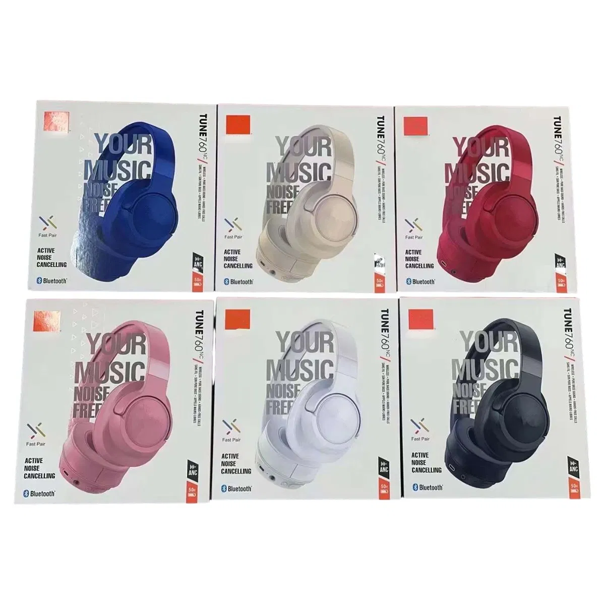 Tune 770nc T770nc Original Anc Bluetooth 5.3 with Le Audio Upgrade 760nc Headphone Multi-Point Connection Headset 70h