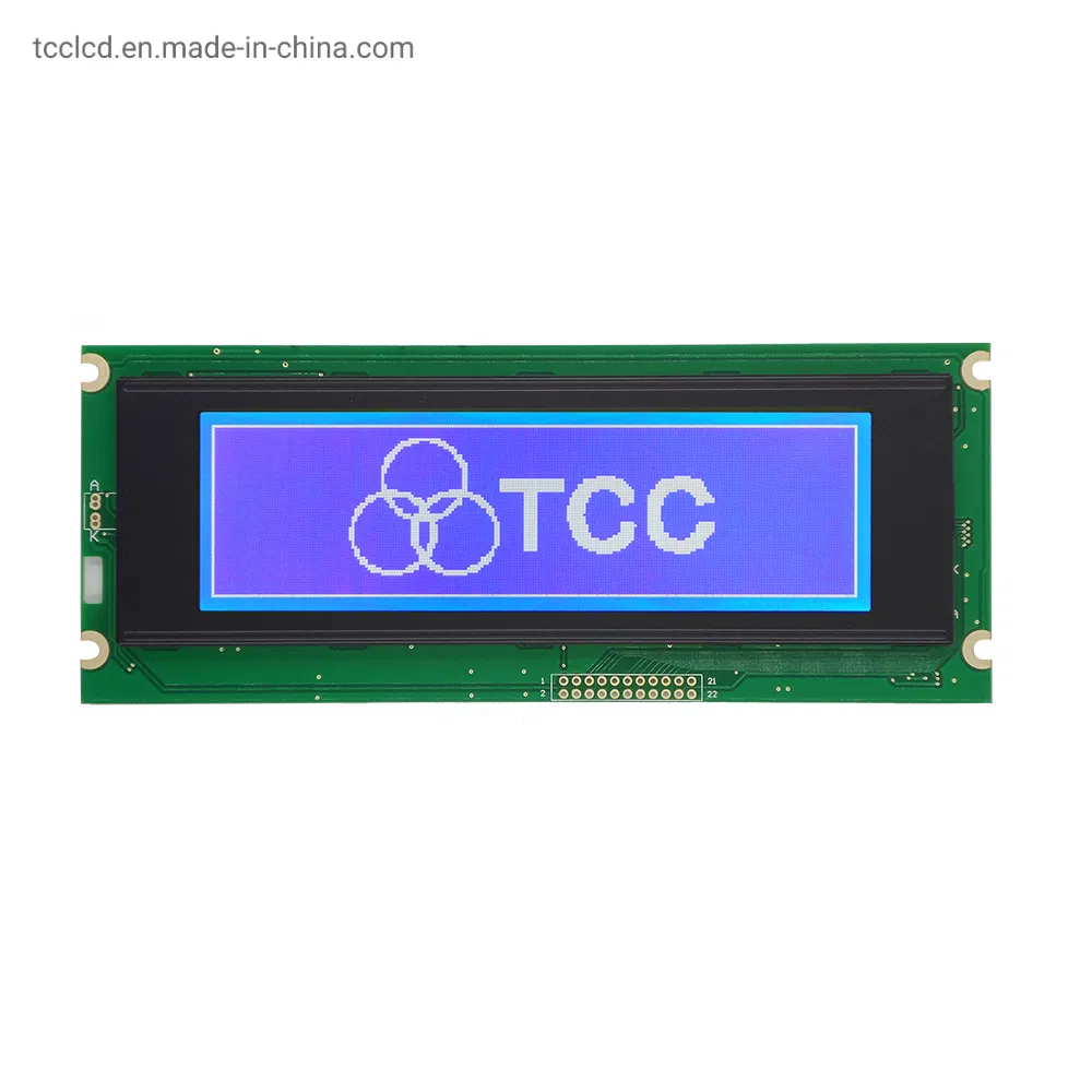 Графический ЖК-дисплей COB 24064 с синим фоном, T6963