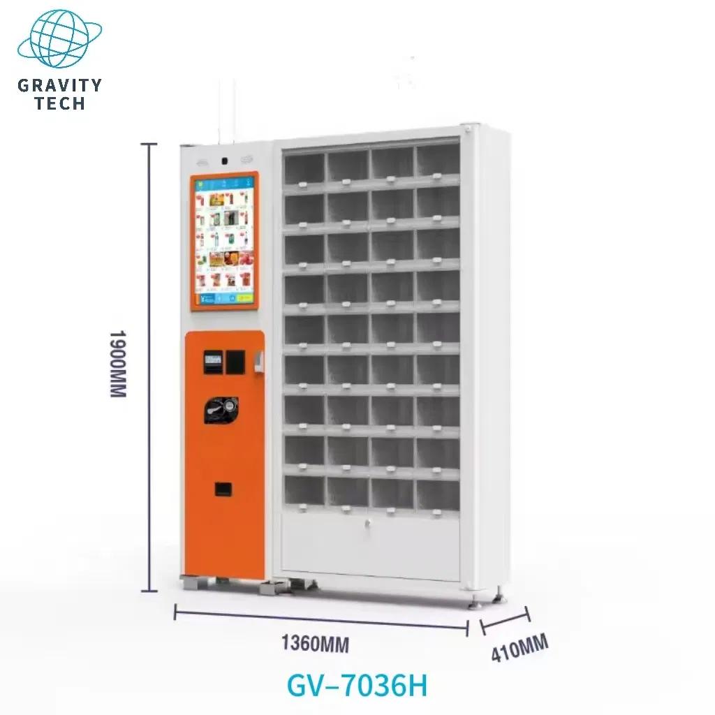Factory Supply OEM Vending Machine for Shopping Center with Remote Monitoring