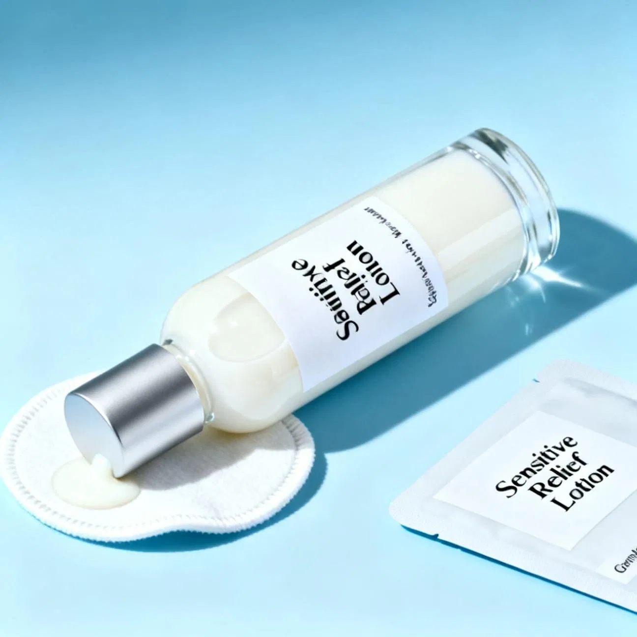 Sensitive Skin Madecassoside and Panthenol Calming Face Lotion for Eczema-Prone and Reactive Skin Types