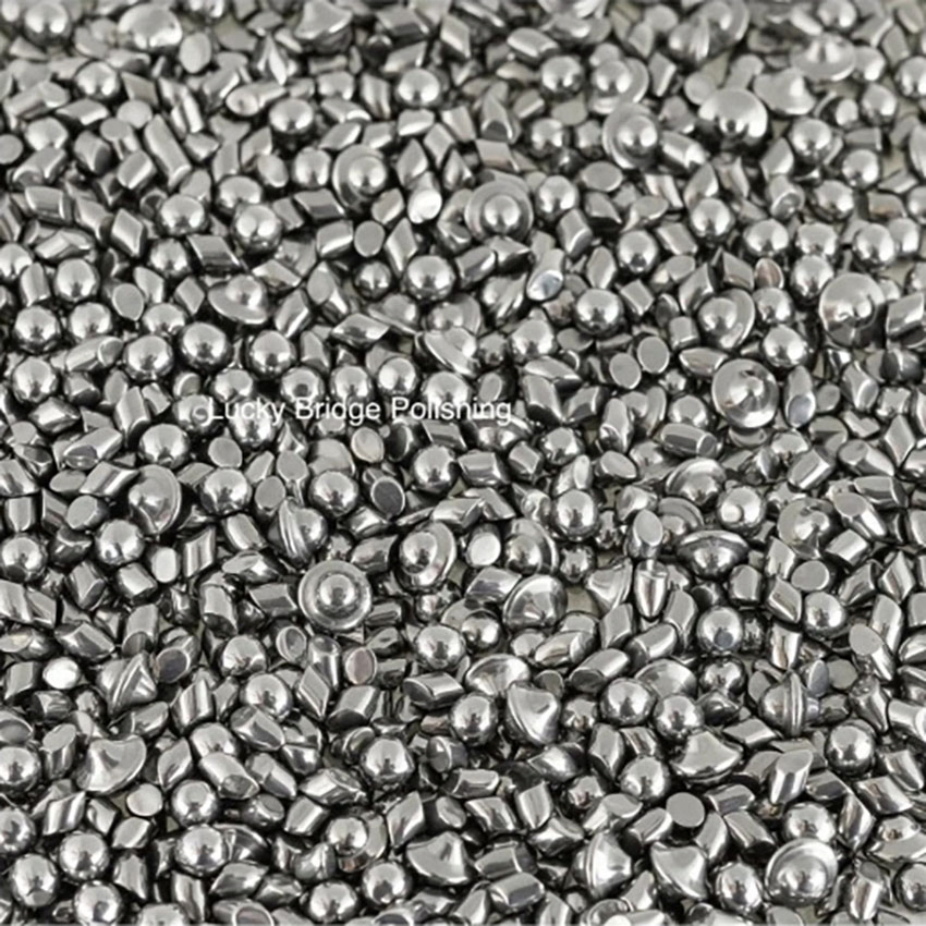 Metal Surface Tumbling Stainless Steel Ball Shape Media Special Polishing Media