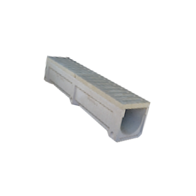 Surface Commercial Plastic HDPE Drain Drainage Channel and Grate Ditch