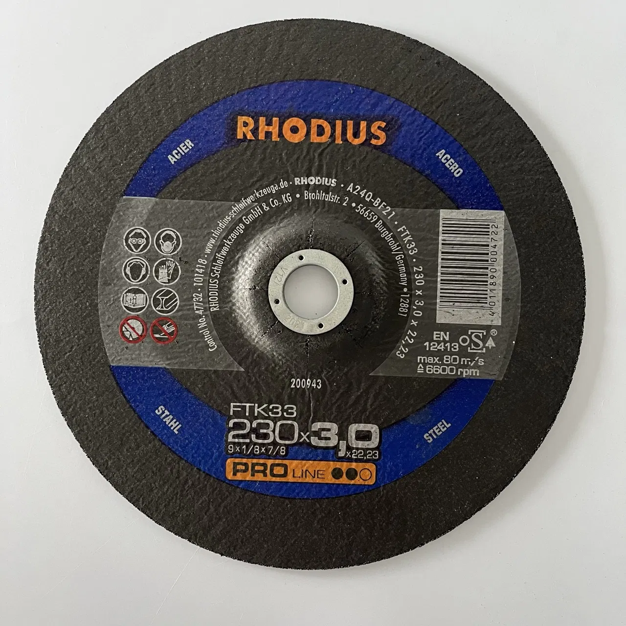 Hardware Abrasive Tool Grinder Aluminum Oxide Grinding Polishing Cutting Cut off Disc