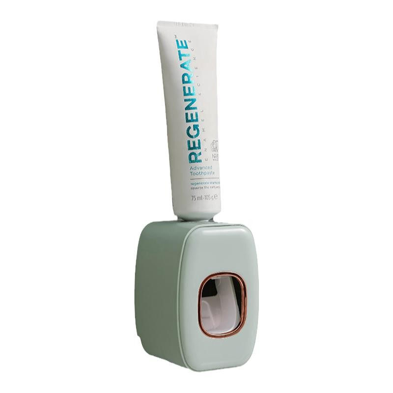 Bathroom Fully Automatic Toothpaste Squeezer Wall-Mounted Punch-Free Lazy Toothbrush Holder