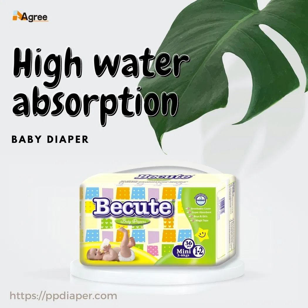 Подгузники Becute Super Absorbent для детей 6-12 месяцев